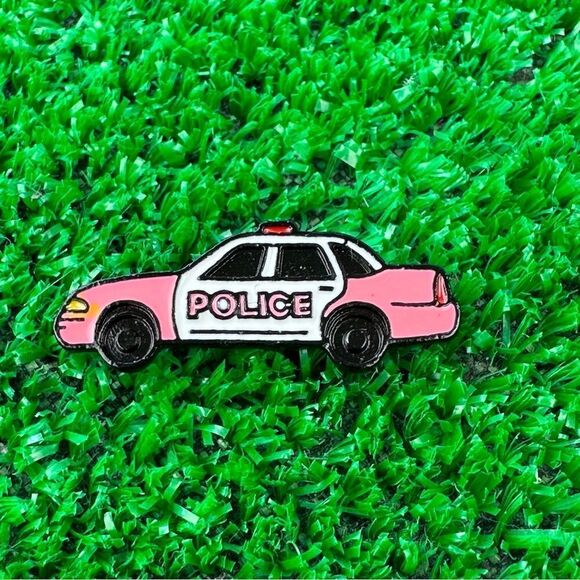 Pink Cop Police Cruiser Trooper Enamel Pin/Brooch - Picture 7 of 7